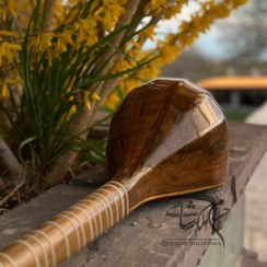 تصویر سه تار سه مهر با کاسه گردوی کهنه 