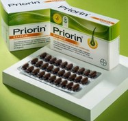 تصویر مکمل قرص ضد ریزش مو ۳۰ عددی بایر آلمان 