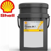 تصویر روغن کمپرسور شل کورنا اس 4 پی Shell corena S4 P - گالن 20 لیتری Shell corena S4 P32,46,68,100