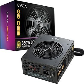 تصویر پاور ایی وی جی ای EVGA 850GQ 850W GOLD SEMI-MODULAR POWER EVGA 850GQ 850W GOLD SEMI-MODULAR