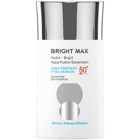 تصویر ضد آفتاب آکوا فیوژن برایت مکس Bright Max Aqua Fusion Sunscreen