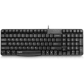 تصویر کیبورد باسیم رپو N2400 UN Rapoo N2400 Wired Keyboard