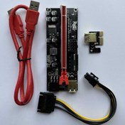 تصویر رایزر 8 خازن NE Tech VER009S-PLUS گلد مشکی 