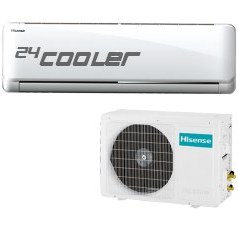 تصویر کولر گازی اسپلیت هایسنس مدل HRH-09TQ 9000 Hisense inverter air conditioner model HRH-09TQ