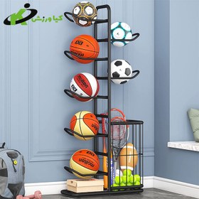 تصویر خرید رک توپ ورزشی کیاورزش کد Kv620 sports ball rack code Kv620