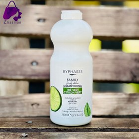 تصویر شامپو خانواده GREEN TEA & LIME بایفاس مناسب موهای معمولی تا چرب BYPHASSE® Family Fresh Délice Shampoo Normal To Oily Hair, 750m