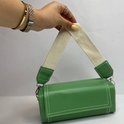 تصویر کیف چرم استوانه ای دخترانه کد19 kif-charme-zanane