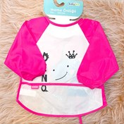 تصویر پیشبند کودک بیبی جم مدل دایناسور تاج دار 