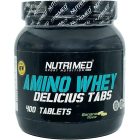 تصویر قرص آمینو وی دلیشس نوتریمد 400 عددی Amino Whey DELICIUS