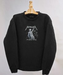 تصویر هودی مردانه متالیکا مدل Grenade Skull 