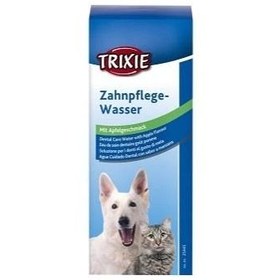 تصویر آب دندان‌پزشکی تریکسی با طعم سیب برای سگ‌ها و گربه‌ها برند trixie Trixie Dental Care Water With Apple For Dogs & Cats