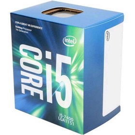 تصویر سی پی یو اینتل Core i5-7400 cpu intel Core i5-7400