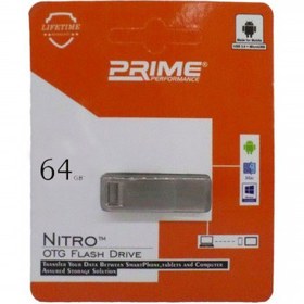 تصویر فلش مموری PRIME NITRO OTG TYPE-C با ظرفيت 64 گيگابايت 