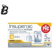 تصویر سرسوزن انسولين 5 ميل پیک سلوشن 100 عددی picslution 5mm insupen 31g