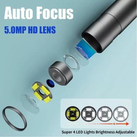 تصویر دوربین شلنگی مدل ضدآب Autofocus 10M HD 360 