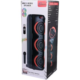 تصویر اسپیکر بلوتوثی و شارژی برند ZQS مدل ZQS-8305 ZQS-8305 SPEAKER