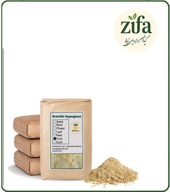 تصویر آرد بادام زمینی خشک فله 