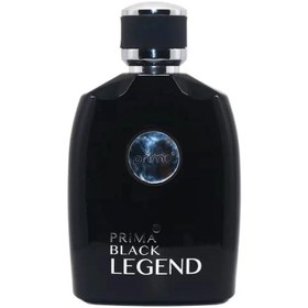 تصویر ادو پرفیوم مردانه پریما مدل Black Legend حجم 100 میلی لیتر 