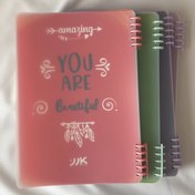 تصویر دفتر بی نهایت ۱۰۰ برگ - بنفش 