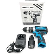 تصویر دریل شارژی چکشی  ۱۸ ولت تک باتری طرح ماکیتا مدل MT181 Makita 18v Single Battery Cordless Hammer Drill Mt181