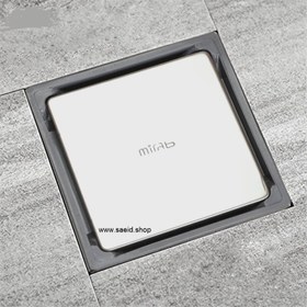 تصویر کفشور میراب ۱۱*۱۱ درب استیل طلایی 