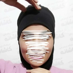 تصویر کلاه حجاب بند دار ساده 