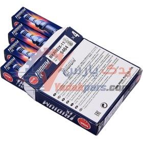 تصویر شمع ایریدیم ix پایه کوتاه فیلر۱۱ با کد حرارتی 5 برند NGK(بسته4عددی) NGK Spark Plug BKR5EIX-11 5464 Iridium IX JAPAN