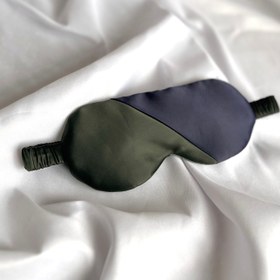 تصویر چشم‌بند ساتن دو رنگ 