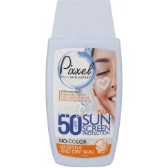 تصویر ضد آفتاب بی رنگ مناسب پوست خشک پیکسل 