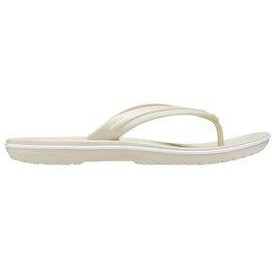 تصویر دمپایی ورزشی سفید مردانه روزانه Crocband Flip 11033 2Y2 Crocs 