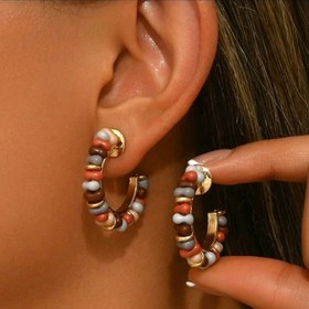 تصویر گوشواره مدل دانه ای 