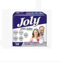 تصویر پوشک بزرگسال جولی Joly emici külot سایز (XL) بسته 14 عددی 