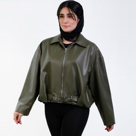 تصویر بامبر چرم سگک دار 