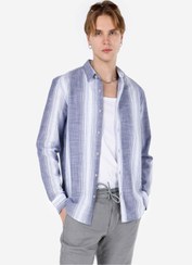 تصویر پیراهن مردانه کالینز آستین بلند راه راه | Colin’s .CL1068399_Q1.V1_NAV 