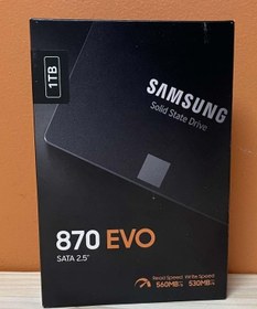 تصویر اس اس دی یکترابایت SAMSUNG 870EVO (استوک با گارانتی) 