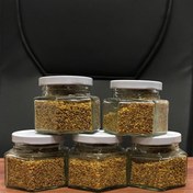 تصویر گرده گل پاچیل طلایی 100درصد طبیعی 100گرمی خوانسار دارای تنوع گیاهی بالا 