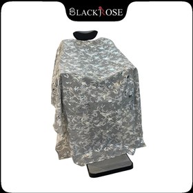 تصویر پیشبند آرایشگاهی ارتشی شب رنگ سفید 