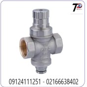 تصویر شیر فشارشکن برنجی کیز ایران سایز ۱/۲ اینچ 