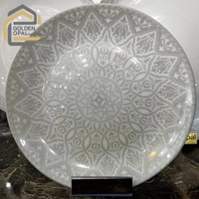 تصویر سرویس غذاخوری ۲۶ پارچه ارکوپال طرح صدف مناسب ۶ نفر 