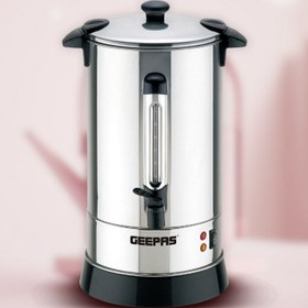 تصویر کتری برقی 15 لیتری جیپاس مدل GK5219‎ 15L Kettle 1650W - Stainless Steel Hot Water Dispenser