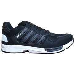 تصویر آدیداس (Adidas) سه خط مردانه zx700 تمام مشکی Men's sports shoes model Adidas (Adidas) three lines zx700 all black