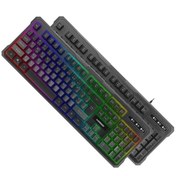 تصویر کیبورد مخصوص بازی گرین مدل GK601-RGB ا Green GK601-RGB Gaming Keyboard Green GK601-RGB Gaming Keyboard