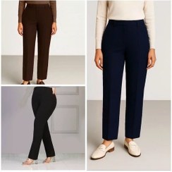 تصویر شلوار زنانه مام فیت مجلسی و روزمره طرح آترا (Atra) تنوع رنگ 