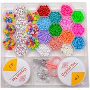 تصویر ملزومات ساخت دستبند و گردنبند مدل ست مهره ای کد 2025 در آرساشاپ 