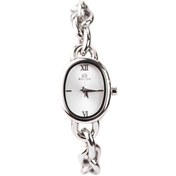 تصویر خرید قسطی | ساعت زنانه سولیدا استیل بند زنجیری نقره ای L 6117/1 