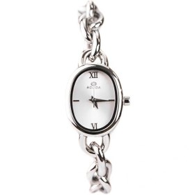 تصویر خرید قسطی | ساعت زنانه سولیدا استیل بند زنجیری نقره ای L 6117/1 