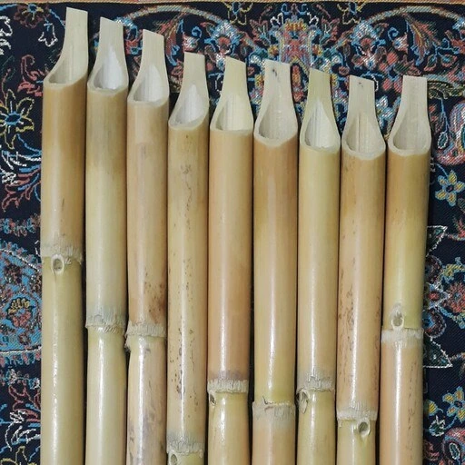 خرید و قیمت قلم نی خوشنویسی بسته ده تایی با تراش استاندارد آماده ...
