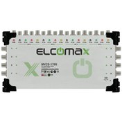 تصویر مولتی سوییچ آنتن مرکزی الکومکس 8 واحدی انتهایی 17/08 ELCOMAX 