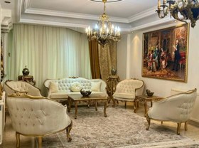 تصویر مبل استیل مدل زمرد ۷ نفره 