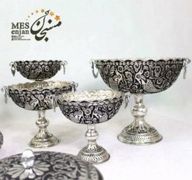 تصویر کاسه قلم زنی سفید 